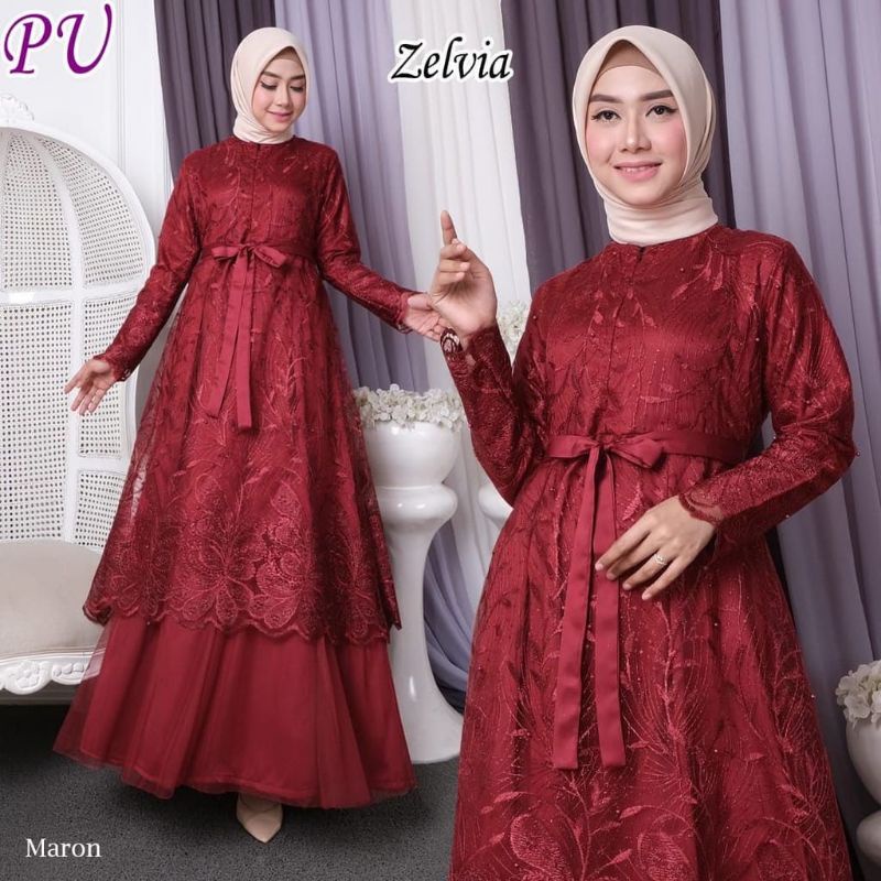 GAMIS ZELVIA GAMIS KONDANGAN CANTIK DRESS BRUKAT TILE MUTIARA GAMIS BRUKAT 2 LAYER DRESS WISUDA GAMIS SARIMBITAN KAYLA MAXY GAMIS LEBARAN GAMIS REMAJA MUSLIMAH DRESS MUSLIM OUTFIT KONDANGAN SERAGAM PERNIKAHAN OUTFIT BRIDESMAID