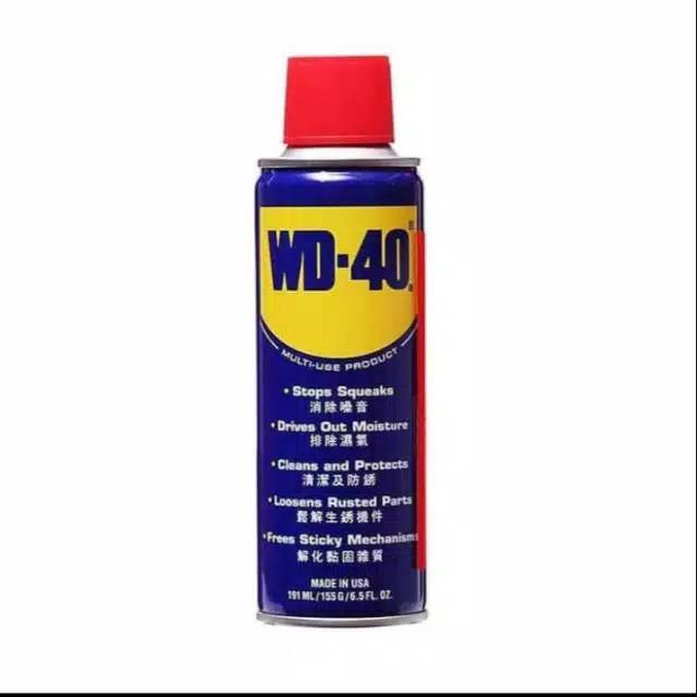 WD40 WD 40 WD-40 Pelumas Anti Karat 191ml Lubricant WD40 191 ml