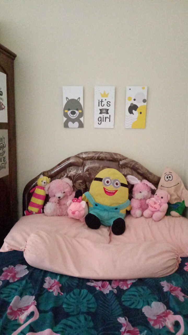 Craftpedia Hiasan Dinding Poster Kamar Tidur Anak 15x30 Cm - Grd