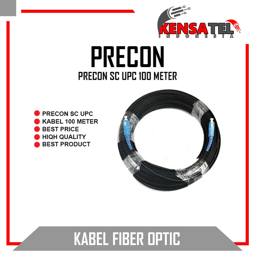 Precon SC UPC to SC UPC 100 Meter