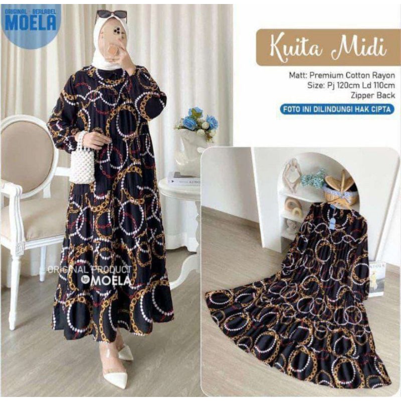 ANEKA MIDI DRESS