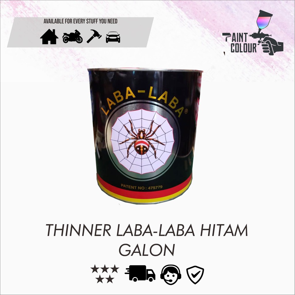 THINNER LABA LABA HITAM GALON