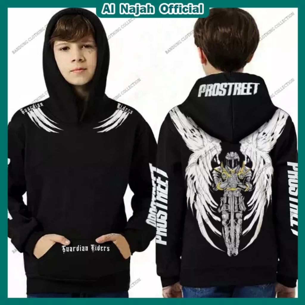 Sweater Hoodie Prostreet Distro Pria Dewasa &amp; Anak anak Wanita Pria