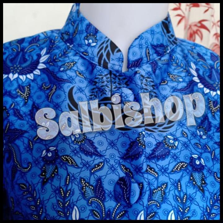 s9h3 korpri sutera silky full furing batik korpri wanita ardz