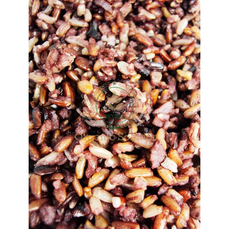 

5kg Beras Mix Organik (hitam,merah,coklat) Murah bersertifikat
