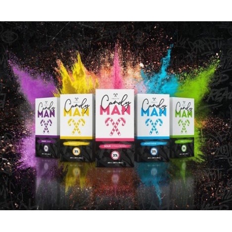 -NEW- CANDY MAN FRUIT 60 M L