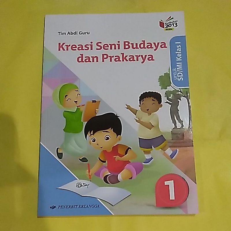 Jual KREASI SENI BUDAYA DAN PRAKARYA SD KLS 1 ERLANGGA | Shopee Indonesia