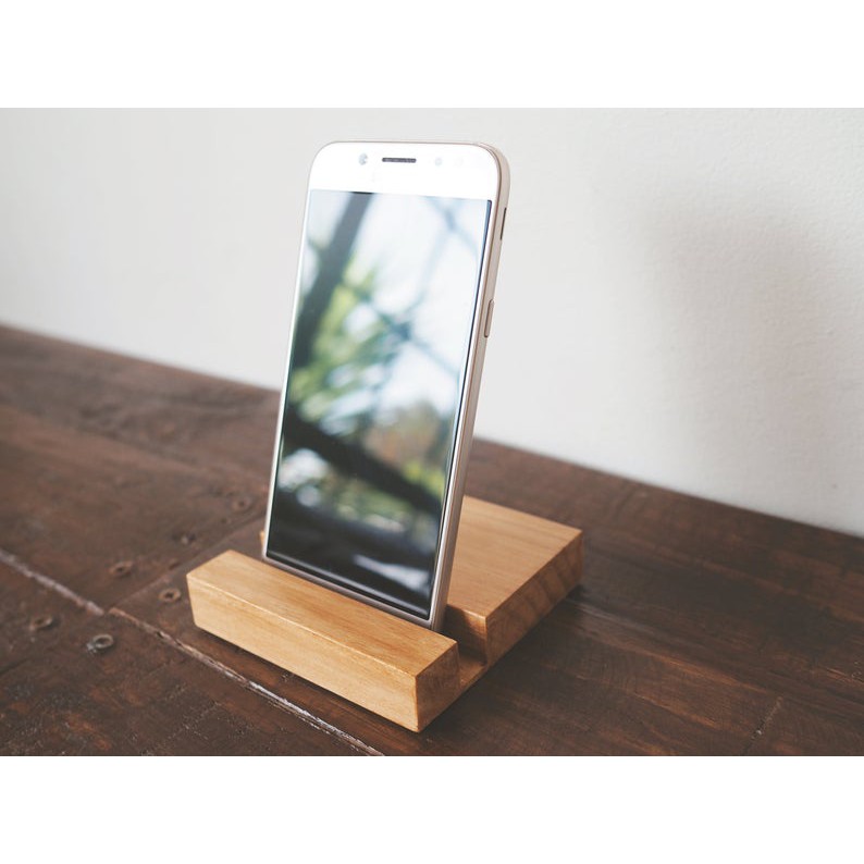 WOOD PHONE STAND | PHONE DOCK | TABLET STAND