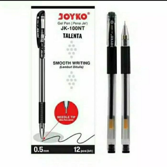 

Trendi Pulpen Joyko Gel Pen Jk-100 1 Pack Isi 12 Buah Gilaa!!!