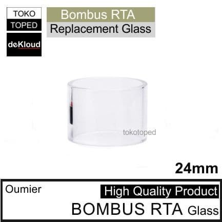 [AN] kaca BOMBUS RTAx Replacement warna glass bening