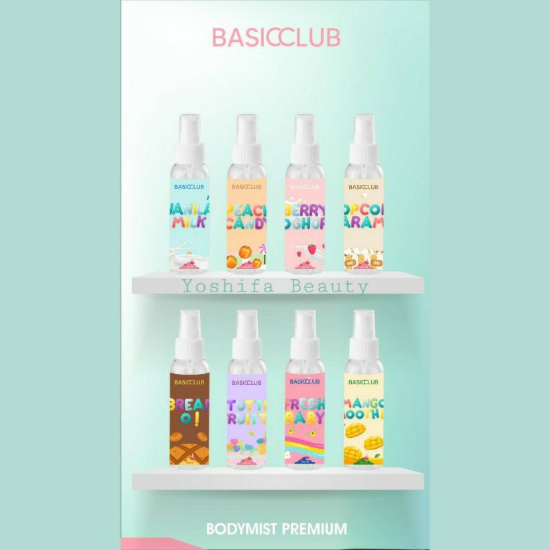 Body mist Geamoore  Basic Club 100ML | Basicclub Body Mist Sister Brand GEAMOORE