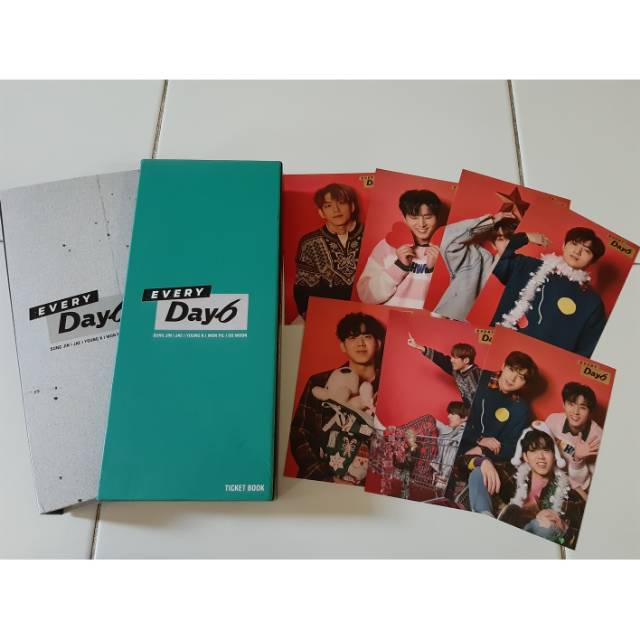 [Readystock] Day6 Ticket Book December