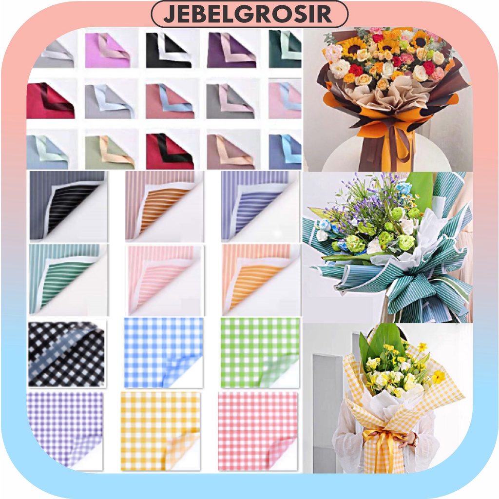 Kertas Bunga Buket / Wrapping Paper Waterproof Per Ecer Kb6001