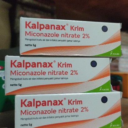 KALPANAX CREAM 10 gram / KALPANAK KRIM 5gr / KADAS / KURAP / KUTU AIR / JAMUR / PANU