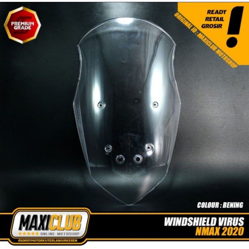 Windshield Panjang nmax 2020 VIRUS &quot;anti pecah&quot; All Nmax New