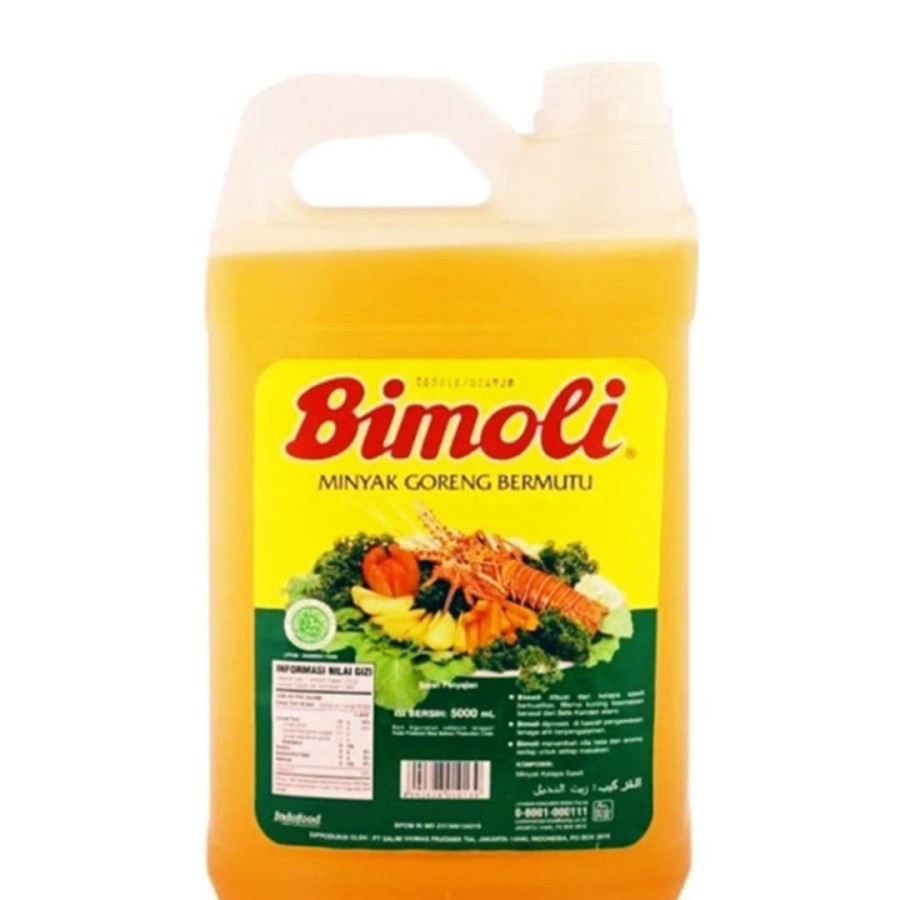 

MINYAK SAYUR BIMOLI 5 LITER KEMASAN JERIGEN