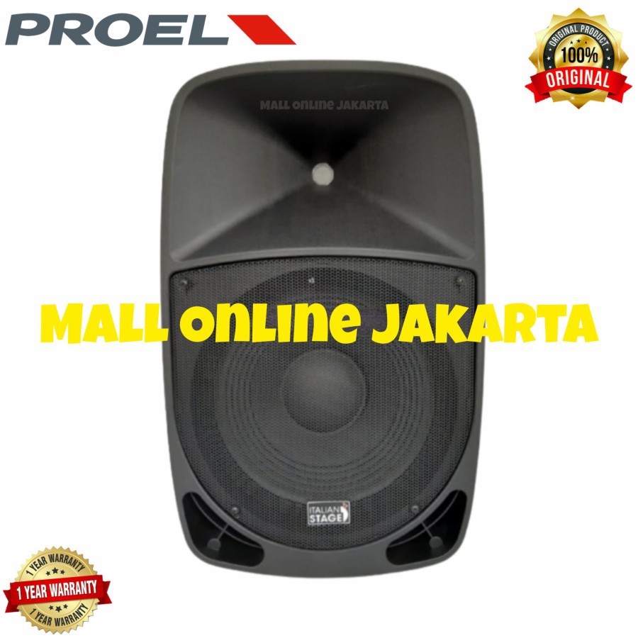 Speaker Aktif 15 inch Proel p115AUB Usb Bluetooth Ori P 115 italian