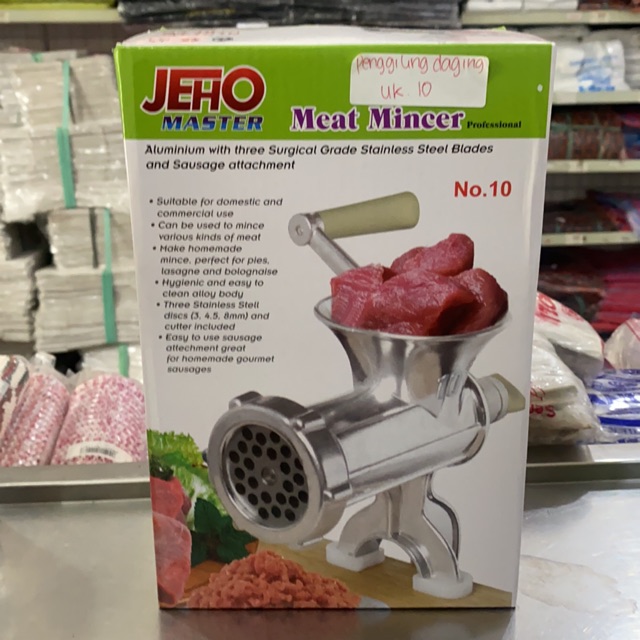 Jeho master penggiling daging no 10