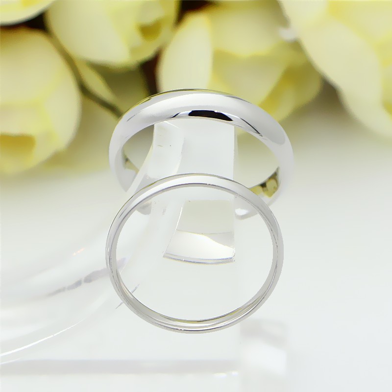 [PALING LARIS] Cincin Couple Titanium / Cincin Nikah titanium / Cincin Nikah Couple C090 warna PERAK