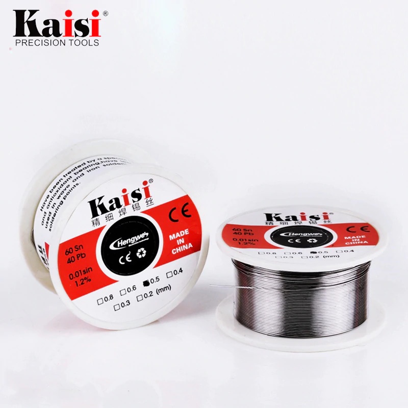 Kawat Timah Solder Tin Lead Sn60 Pb40 0.3mm 50G