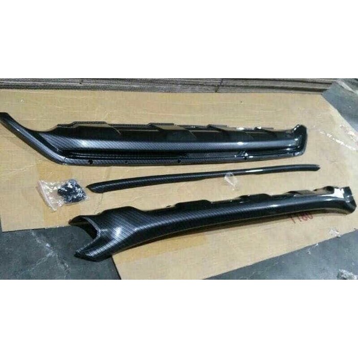 rear bumper/front lower hrv carbon