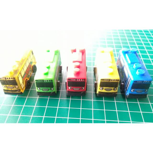 Mini Tayo The Little Bus Racing / Balapan / Kejar Setoran (5cm)