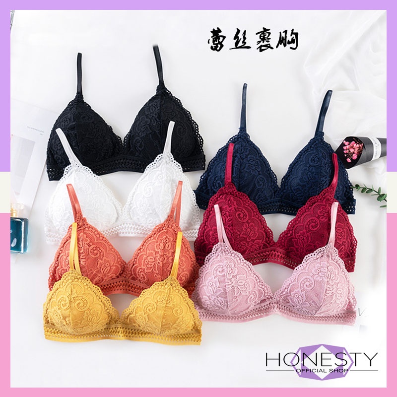 Miss H ~ 015 BRA Sport FASHION WANITA BAHAN HALUS BRA TANPA KAWAT