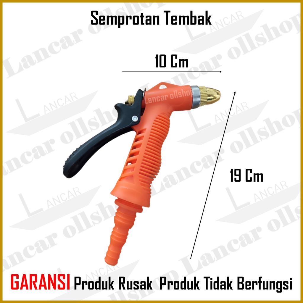 Semprotan Selang Air Tembak Taman - Semprotan Taman - Semprotan motor