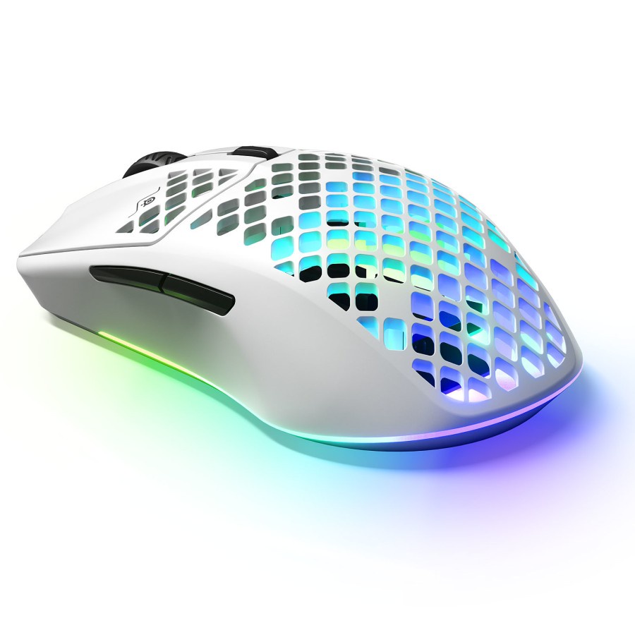 Steelseries Aerox 3 Snow RGB Wireless Ultra-Lightweight Gaming Mouse