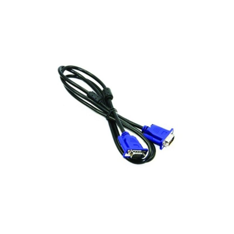 Kabel VGA ke VGA | Laptop ke TV atau Proyektor | Komputer ke Layar LCD | Kabel Serbaguna | Tettashop