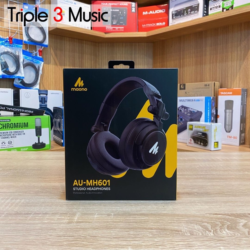 MAONO AU - MH601 MH 601 MONITOR HEADPHONE DJ HEADPHONE