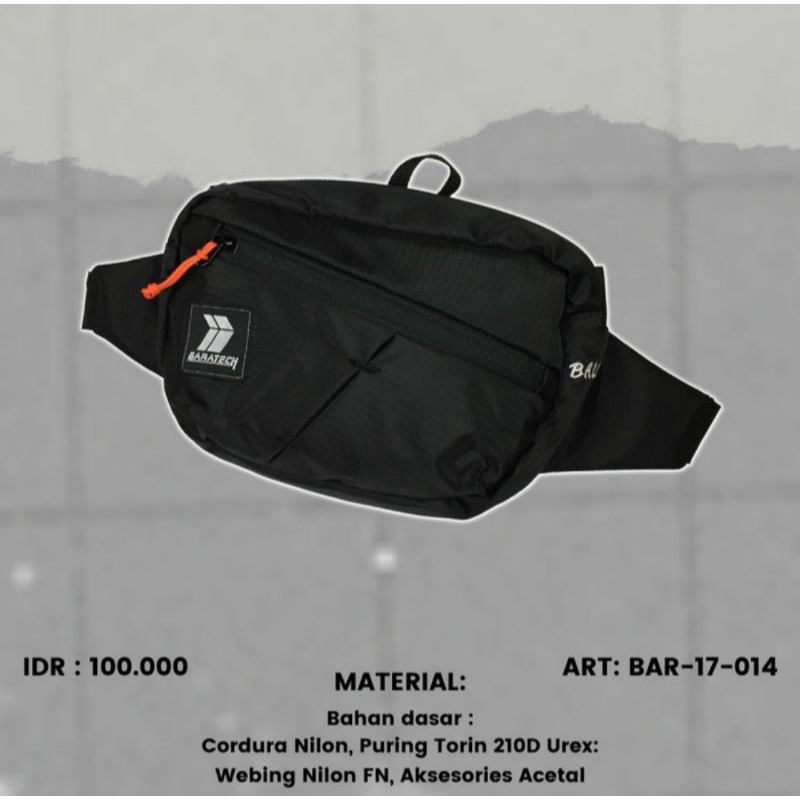 Tas Pinggang / Waist Bag Baratech Baluran Original
