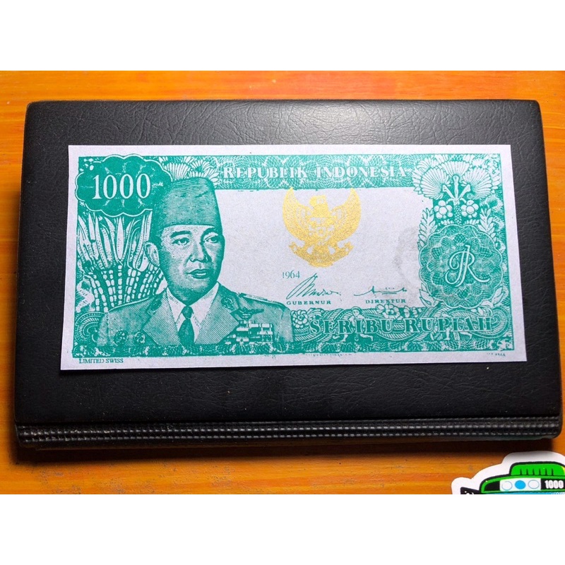 Uang Soekarno Garuda Emas Penari 7 Langka Soekarno 1000 Rupiah