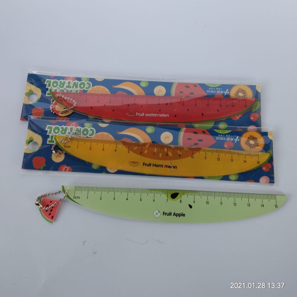 

Penggaris 15 cm TY-1609
