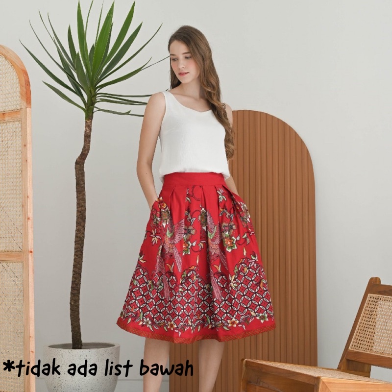 Rok Batik Wanita 165/ 294 Series / Batik Modern / Skirt Batik wanita modern/ Baju Lebaran/ 294 BBC/ 165 IJO