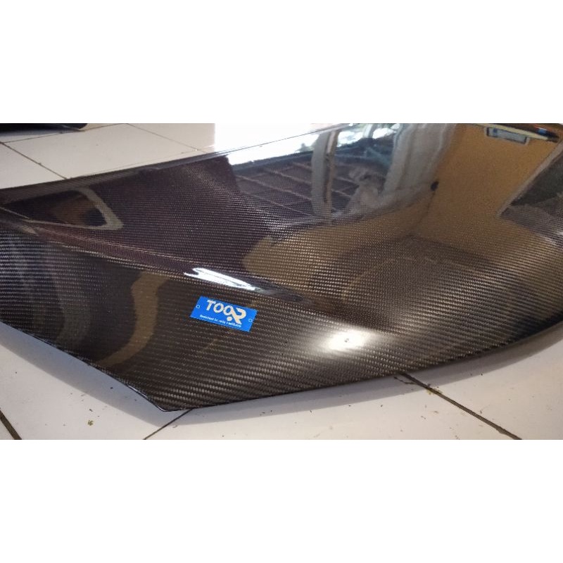 kap mesin carbon honda jazz gk5