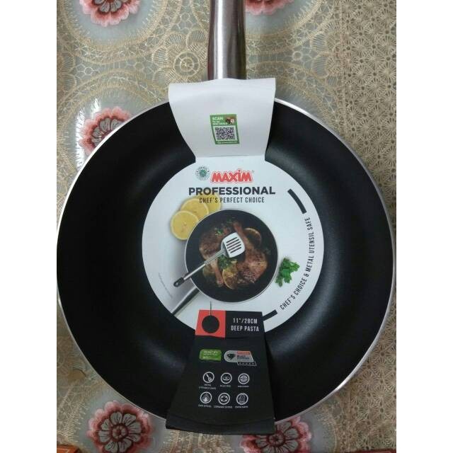 MAXIM Profesional Pasta Pan Frypan 28 cm - 13177