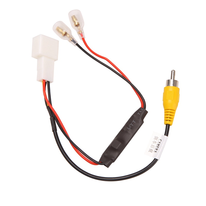 4 Pin Car Reverse Camera Retention Wiring Harness Cable Plug Adapter Connector Fit for Toyota