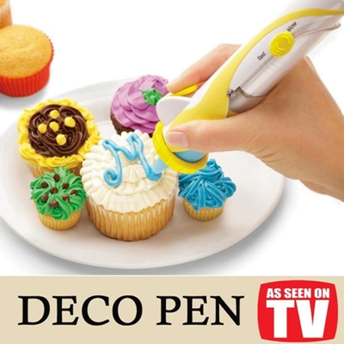

Dijual Baru dan Unik!! "Deco Pen, 1 set Alat Penghias Kue Tart Bentuk Pen" Murah