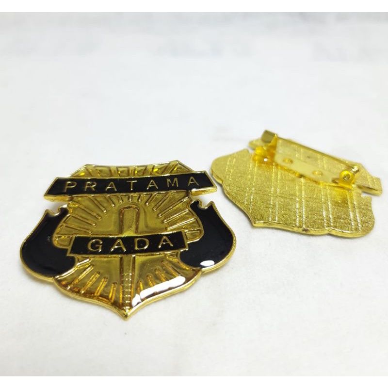 pin bros wing lencana aksesoris kewenangan gada Pratama security satpam magnet