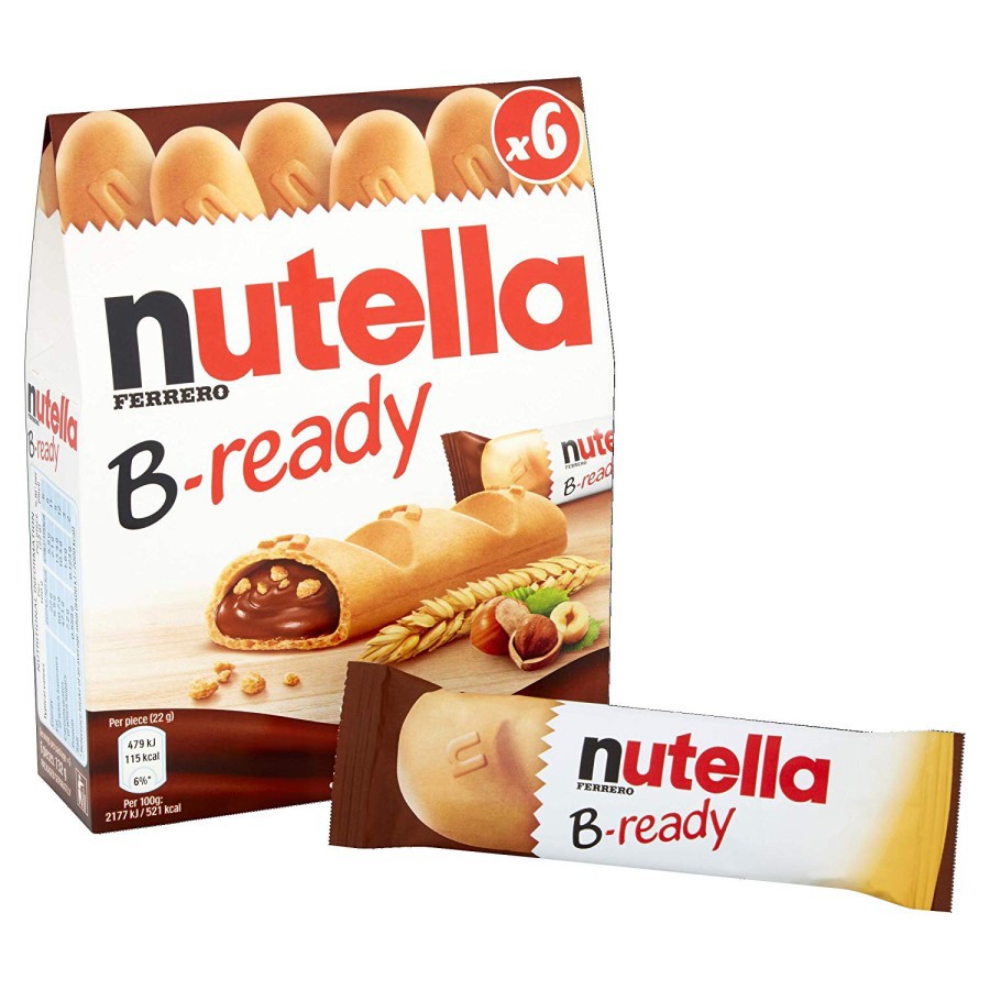 

Nutella B-Ready Bready Pack isi 6