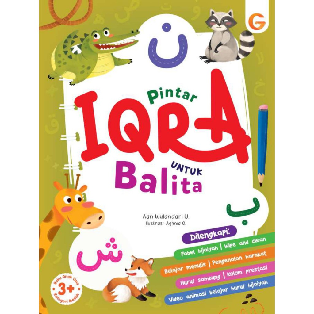 Boardbook Anak - Pintar Iqra Untuk Balita