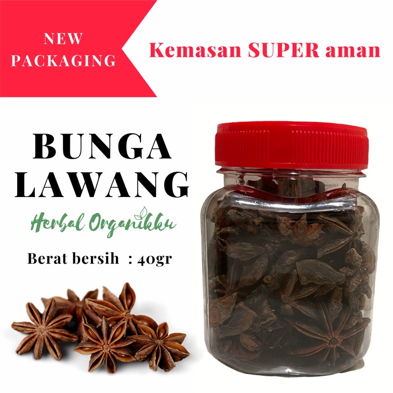 

Bunga Lawang 25 & 40 gram | Pekak | Star Anise