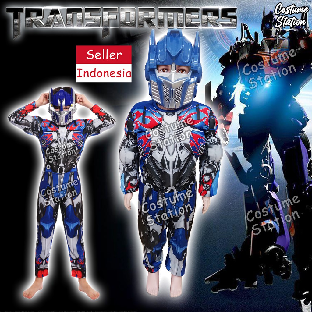 Kostum Transformer Optimus Prime / Costume Transformer anak laki