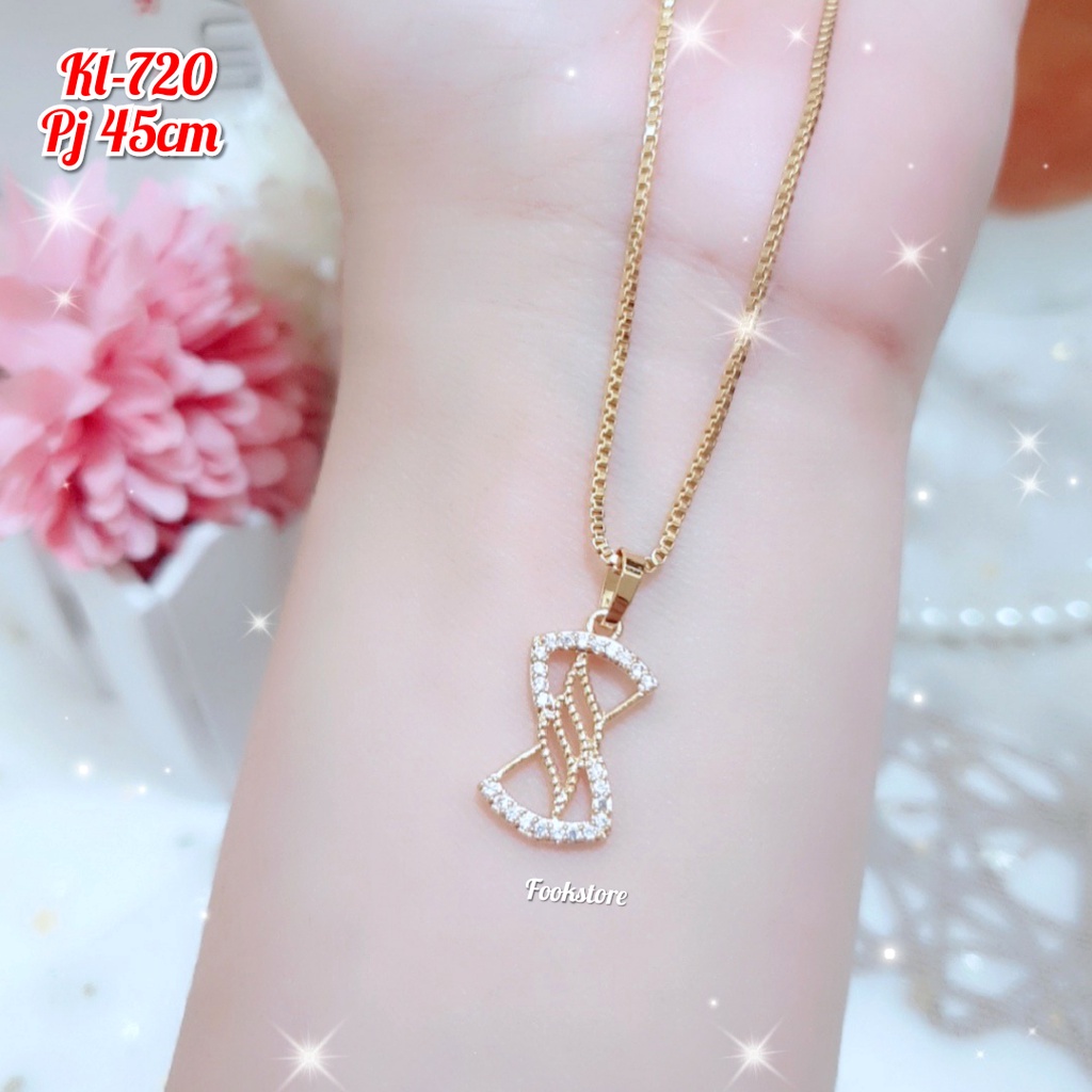 KALUNG WANITA LIONTIN KOREA XUPING