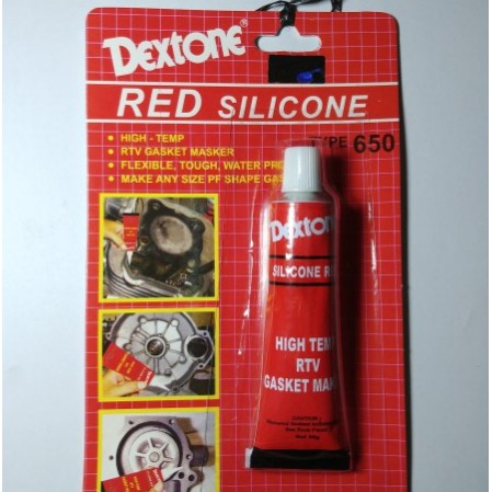 

Dextone Red Silicone Red / Lem Silikon Merah 30 Gram LESTARIMOTOR