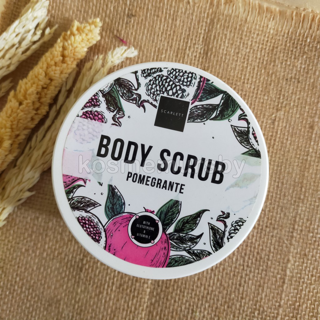 Scarlett Whitening Body Scrub BPOM ORIGINAL