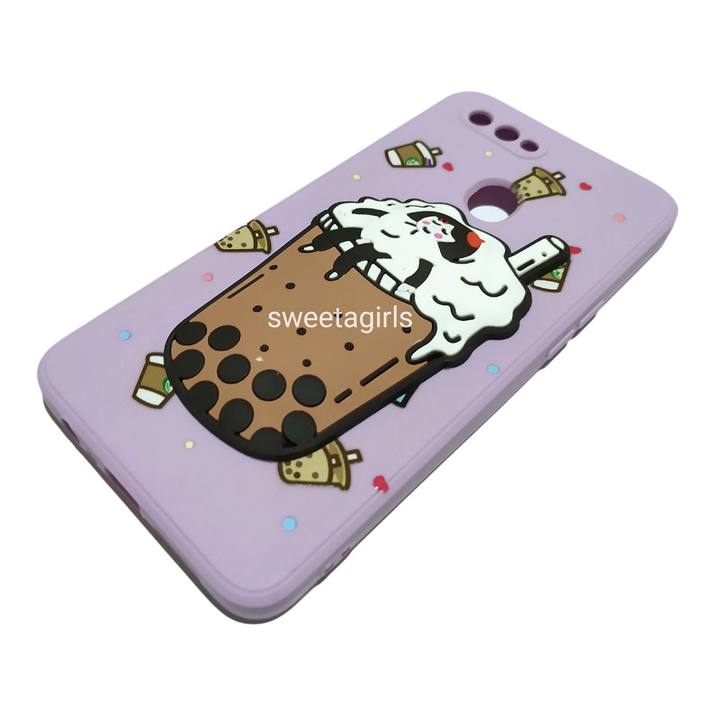 Casing Silikon Lucu Boneka Timbul 3D untuk Oppo A5s-A12-A7-F9-A11K ( Sama Ukuran ) sweetacase.id / Baby Silikon Case Candy Macaron Boneka Timbul motif pretty melody/Elmo/mickey mouse/bobba girl/doraemon/gucci / Aesthetic Casing silikon lembut