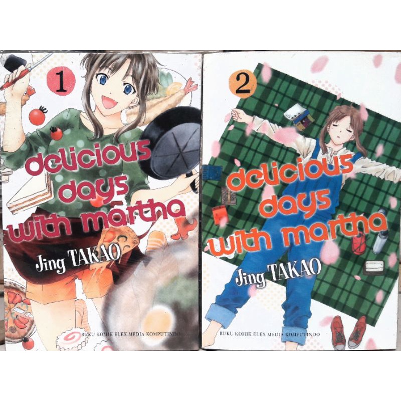 Komik Delicious Days With Martha - Jing Takao