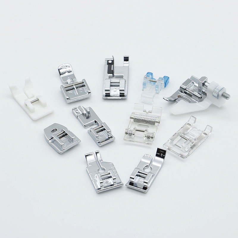 (Happy) 11pcs Presser Foot / Sepatu Mesin Jahit Domestik Multifungsi